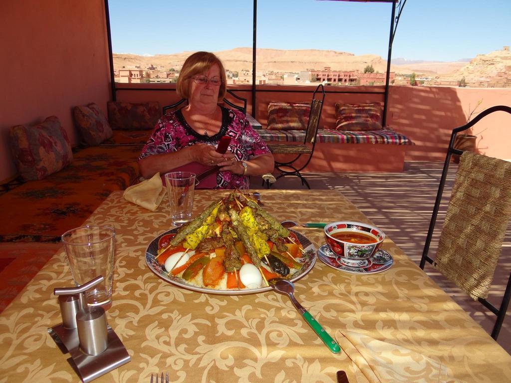 Maison d'Hôtes Nouflla Ait Benhaddou Exterior foto